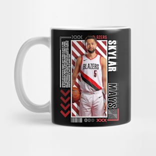 Skylar Mays Paper Poster Version 10 Mug